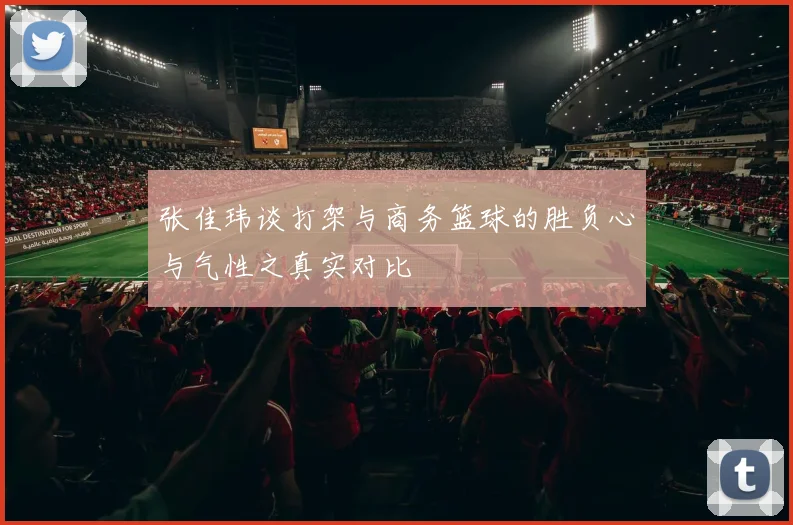 张佳玮谈打架与商务篮球的胜负心与气性之真实对比